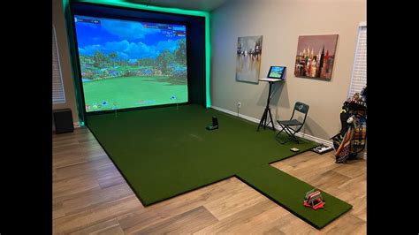 Indoor Golf Simulator Build with Carl's Enclosure, Mevo+/GC2 and Optoma ...