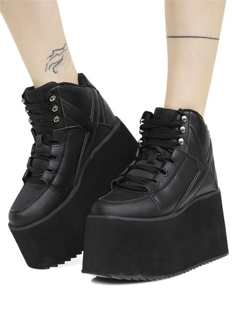 Y.R.U. Qozmo II Platform Sneakers | Dolls Kill