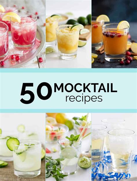 50 Mocktail Recipes - Taste and Tell