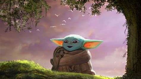 2560x1440 Baby Yoda Fanart 4k 1440P Resolution ,HD 4k Wallpapers,Images ...