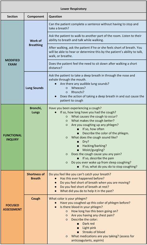 Lung Sound Assessment