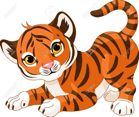 Tiger cub clipart - Clipground