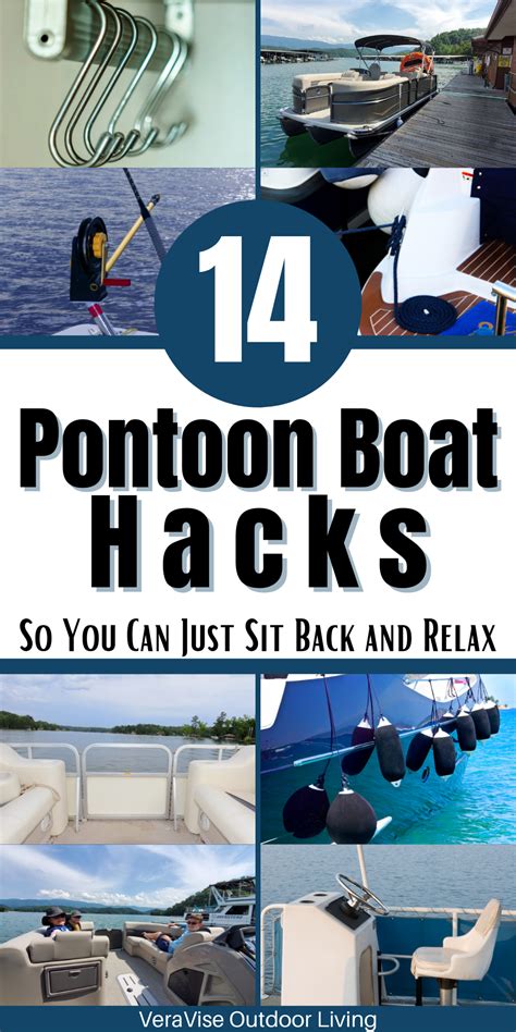 14+ Pontoon Boat Hacks To Make Your Boat Life Easier | Pontoon boat ...