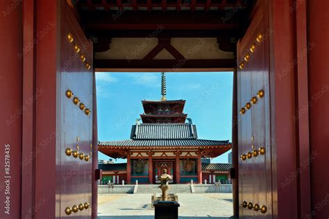 Shitennoji Temple Stock Photo | Adobe Stock