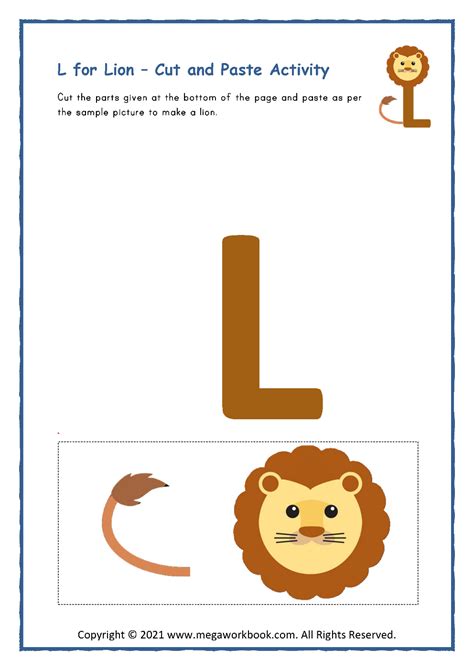 Letter L Worksheets - Letter L Activities For Preschoolers - Letter L ...