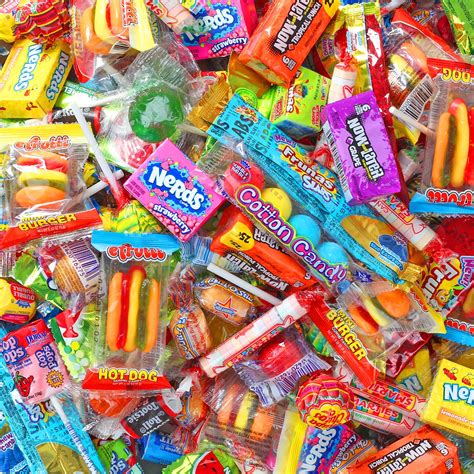 Assorted Bulk Candy, Individually Wrapped Bulk Candy LB Box Variety ...