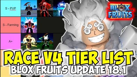 Blox Fruits Race V Update Value Tier List Community Rankings Tiermaker ...