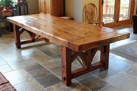 Farmhouse Dining Table | Dining table rustic, Farmhouse dining room ...