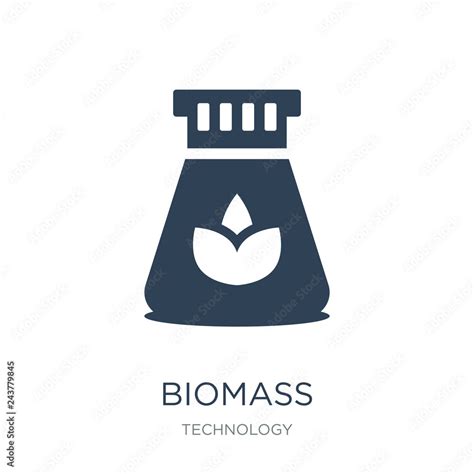 biomass icon vector on white background, biomass trendy filled icons ...