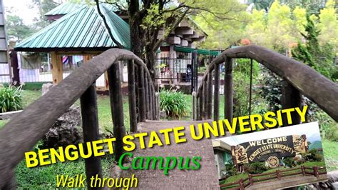 BENGUET STATE UNIVERSITY campus walk through - YouTube