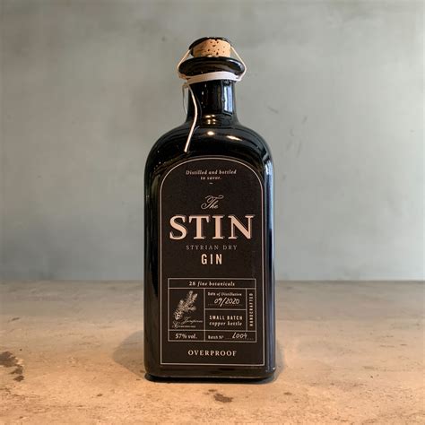 STIN STYRIAN DRY GIN OVERPROOF- – & SPIRITS