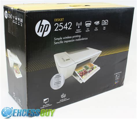 HP Printer Deskjet 2542 All in One Wireless Eprint Copy Scan WiFi | eBay