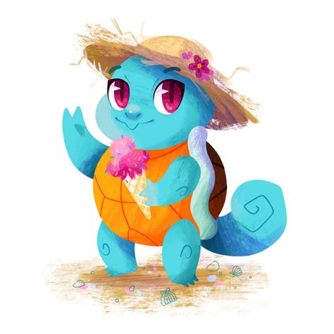 ArtStation - Squirtle Fan Art