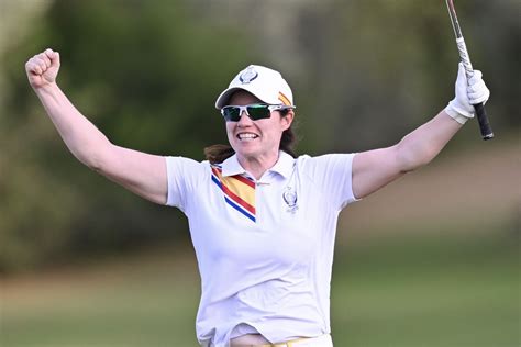 Leona Maguire chip-in leads to Solheim Cup momentum shift for Europe ...