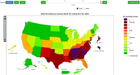 CDC flu map: 'Very high' activity level reported in Tennessee