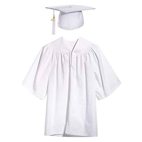 Manufacture Wholesale Graduation Wear White Graduation Gown ...