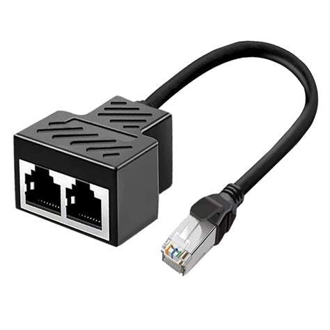 Buy RJ45 Ethernet Cable Splitter Network Adapter,Ethernet Splitter 1 to ...