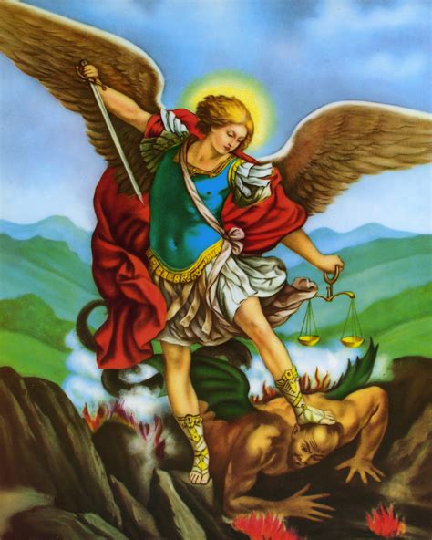 ST MICHAEL- CATHOLIC PRINTS PICTURES - Catholic Pictures