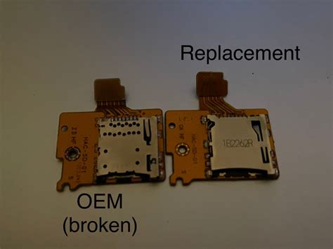 Replacement SD Card slot not functional? | GBAtemp.net - The ...