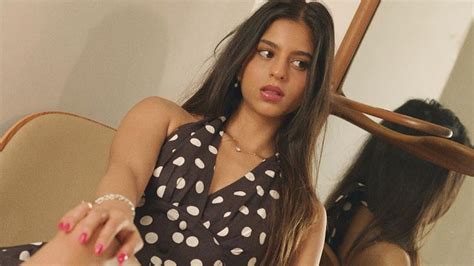 Suhana Khan's flirty polka dot halter dress was made for date nights ...