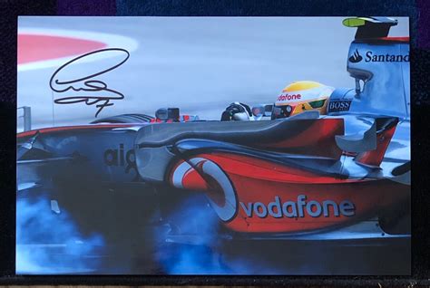 Lewis Hamilton Autograph - Etsy