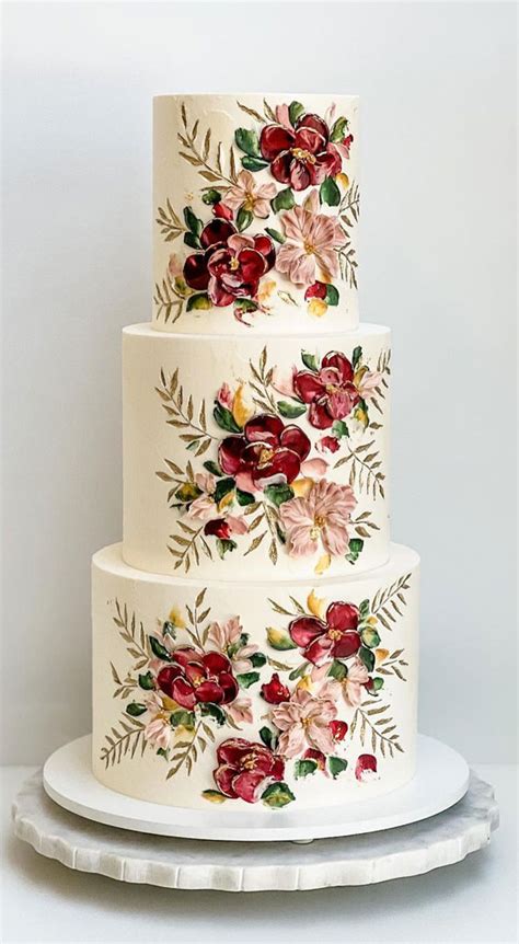 Top 50 Wedding Cake Trends 2023 : Darling Simple Cake