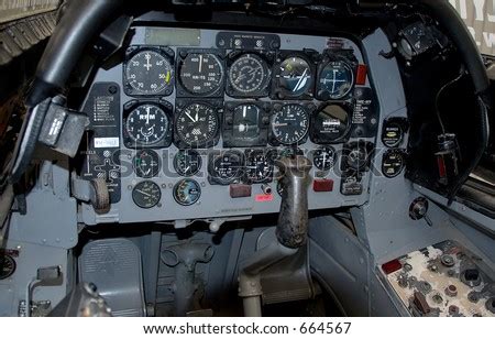 Cockpit Of The T28 Trojan Attack Aircraft Stock Photo 664567 : Shutterstock