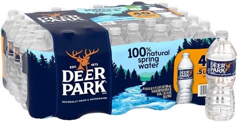 Deer Park 100% Natural Spring Water 16.9 Oz. 40 Pk. | Basha Imports