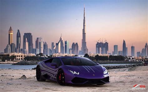 Hoot: Matte Purple Lamborghini Huracán From Dubai - My Car Portal HD ...