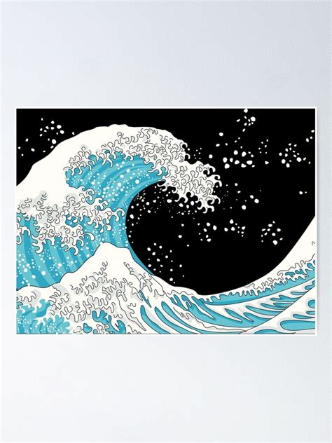 "Kanagawa Wave" Poster for Sale by XOOXOO | Redbubble