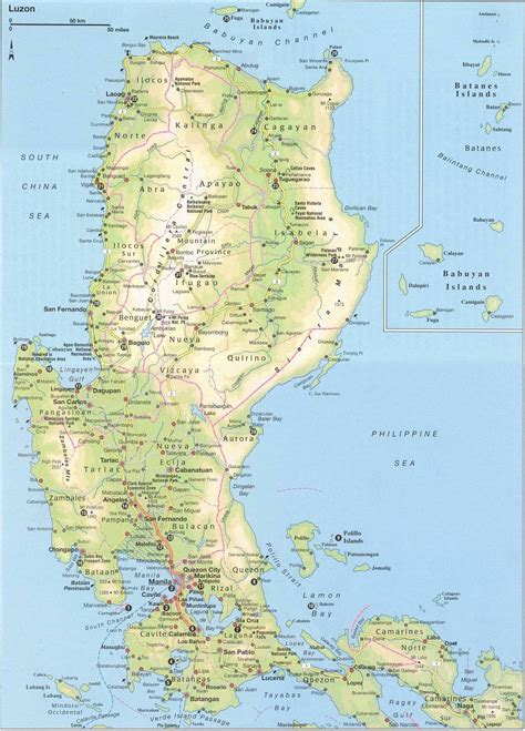 필리핀 루존 지도 (Philippines Luzon Map) : 네이버 블로그