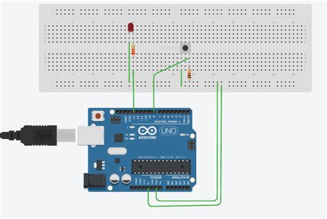 DinShaTECH: Arduino Tutorial # 7 - Push Button - Fading a LED (PWM)