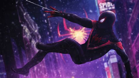 Spider Man Miles Morales 4k 2020 Wallpaper,HD Superheroes Wallpapers,4k ...