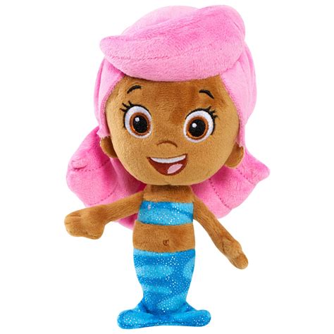 Buy Nick Jr Bubble Guppies Plush Bubble Molly Sparkly Stuffed Bean ...