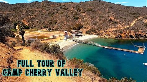 BSA Camp Cherry Valley on Catalina Island (Full Tour) - YouTube