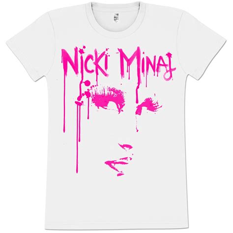 Nicki Minaj Face Drip Babydoll T-Shirt | T shirts for women, Fab ...