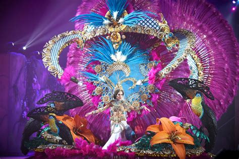 Amazing photos of 2018 Santa Cruz de Tenerife Carnival queens wearing ...