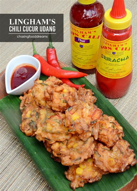 CHASING FOOD DREAMS: Recipe: LINGHAM’s Chili Cucur Udang