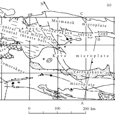 Three-dimensional model of the upper crust in the Kola Peninsula, the ...