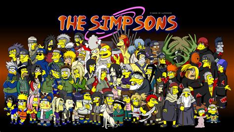 Naruto as The Simpsons by lloydvdw on DeviantArt