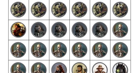 Tokens for LMoP.pdf | Dnd mini, Dnd miniatures, Dnd crafts