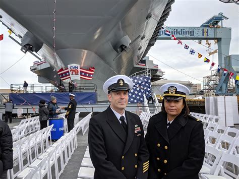 A Day For Shipbuilders: Caroline Kennedy Christens The USS John F ...