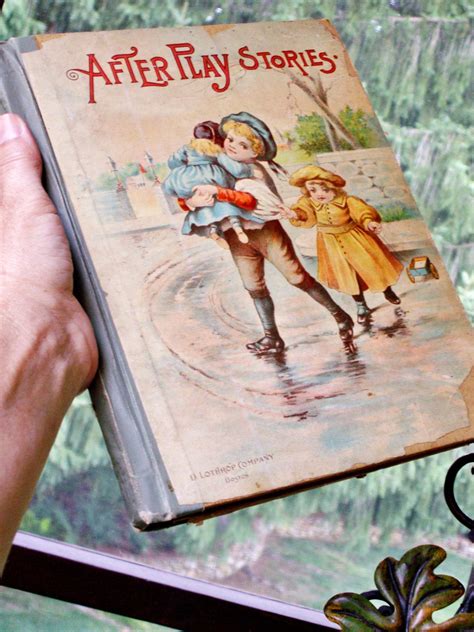 Antique Childrens Book Circa 1800's After Play | Etsy | Childrens books ...