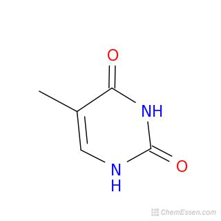 Thymine Structure - C5H6N2O2 - Over 100 million chemical compounds | CCDDS