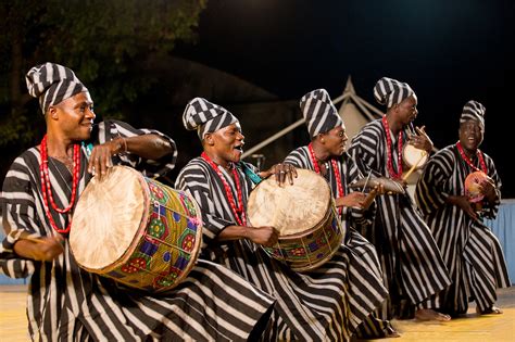 Drummers of Benin traditional dance company - Savvy Tokyo