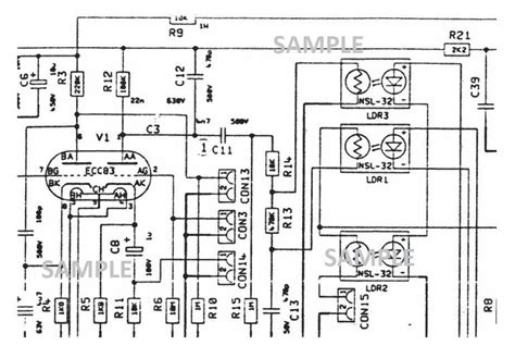 MARSHALL JCM 2000 DSL100 100w Amplifier Schematic Diagram | eBay