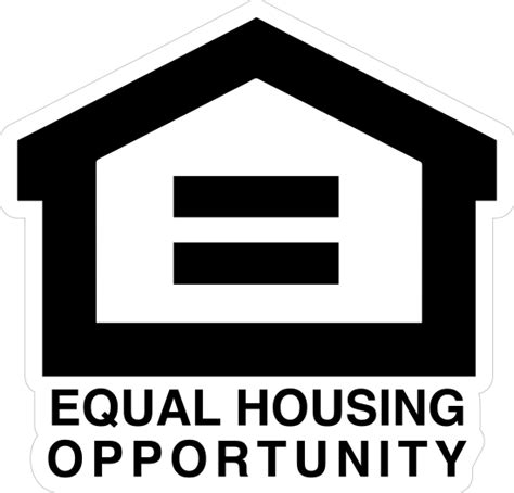 Equal Housing Opportunity Realtor Real Estate Sticker