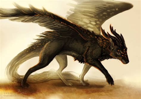 Creature commission by Nimphradora on DeviantArt | Mythical creatures ...