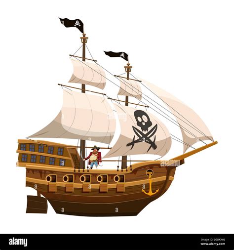 Galleon mast Cut Out Stock Images & Pictures - Alamy