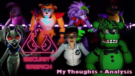 My Thoughts/Analysis of the FNaF Security Breach Trailer! - YouTube